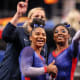 Biles at the 2021 U.S. Olympic Trials.